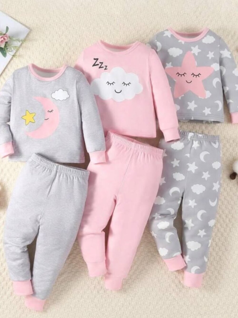 Toddler pajama sets (12-18mos/unused)